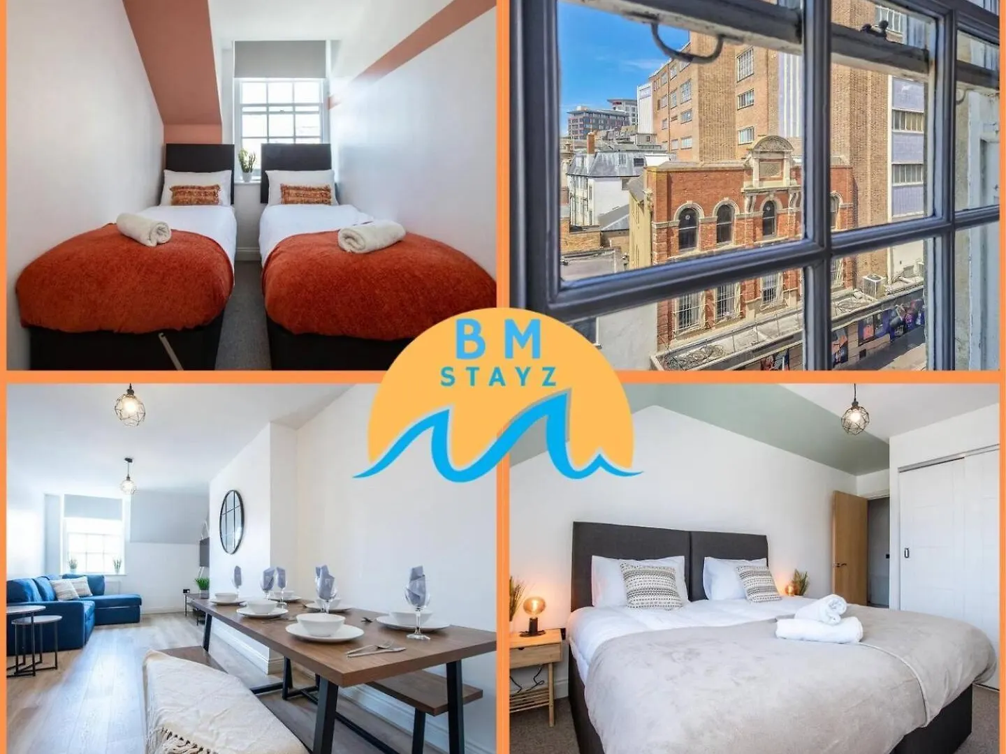 Central 2 Bedroom Apartment In Bournemouth, 5 Minutes Walk To The Beach, Sleeps Up To 6